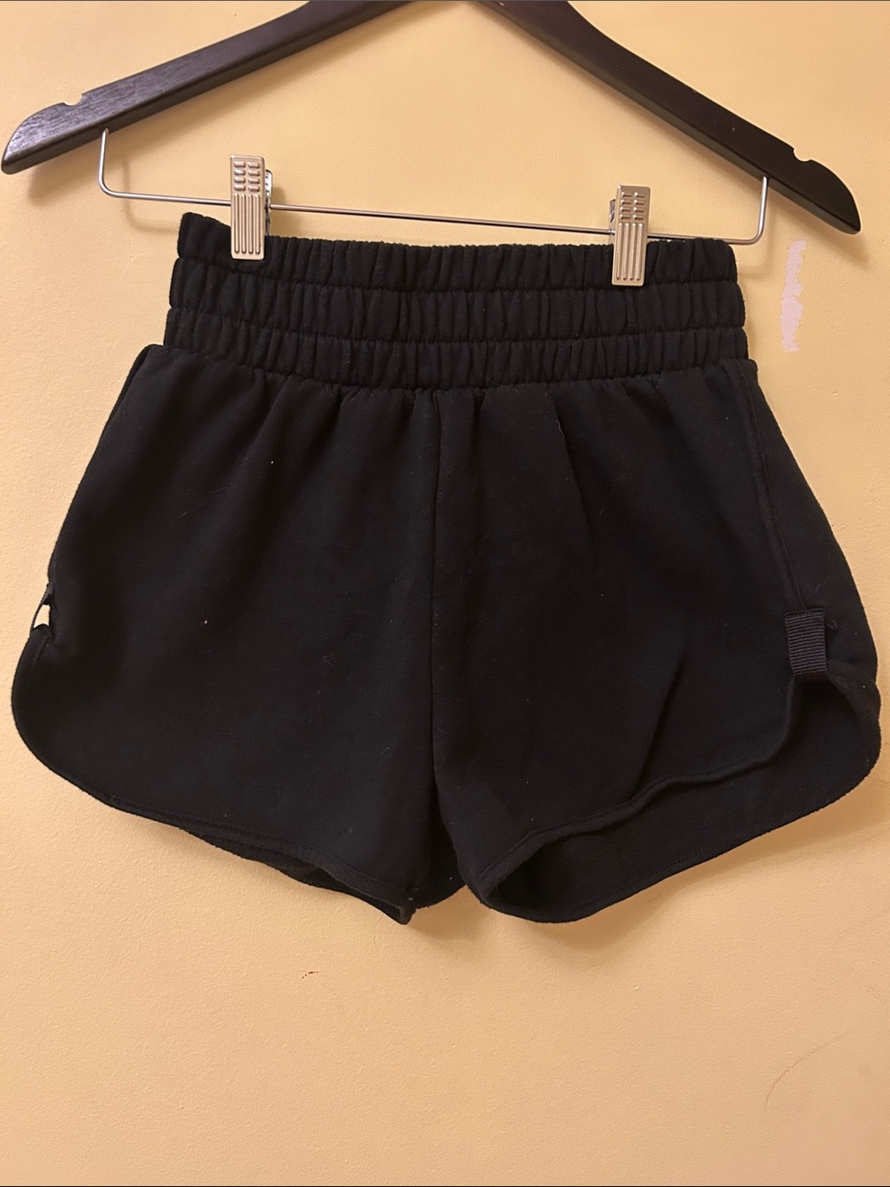 Forever 21 Black Elastic Waist Shorts